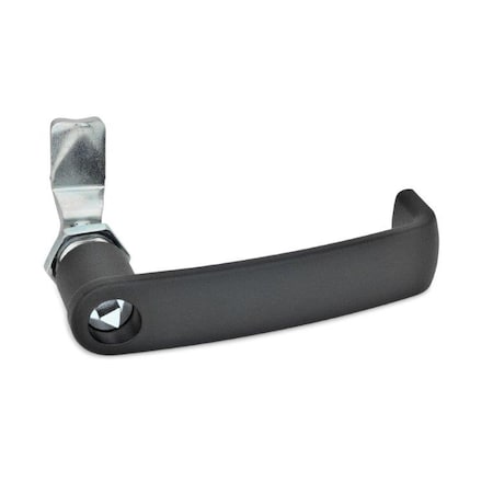 J.W. Winco GN115.7-DK-40-SW Latch with U-Handle 115.7-DK-40-SW